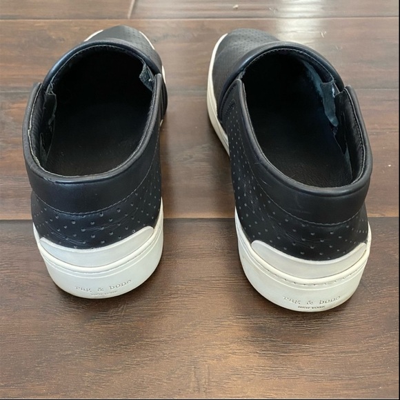 Rag & Bone Kent slip on loafers perforated leather shoes women’s 11 men’s size 9 main image 5